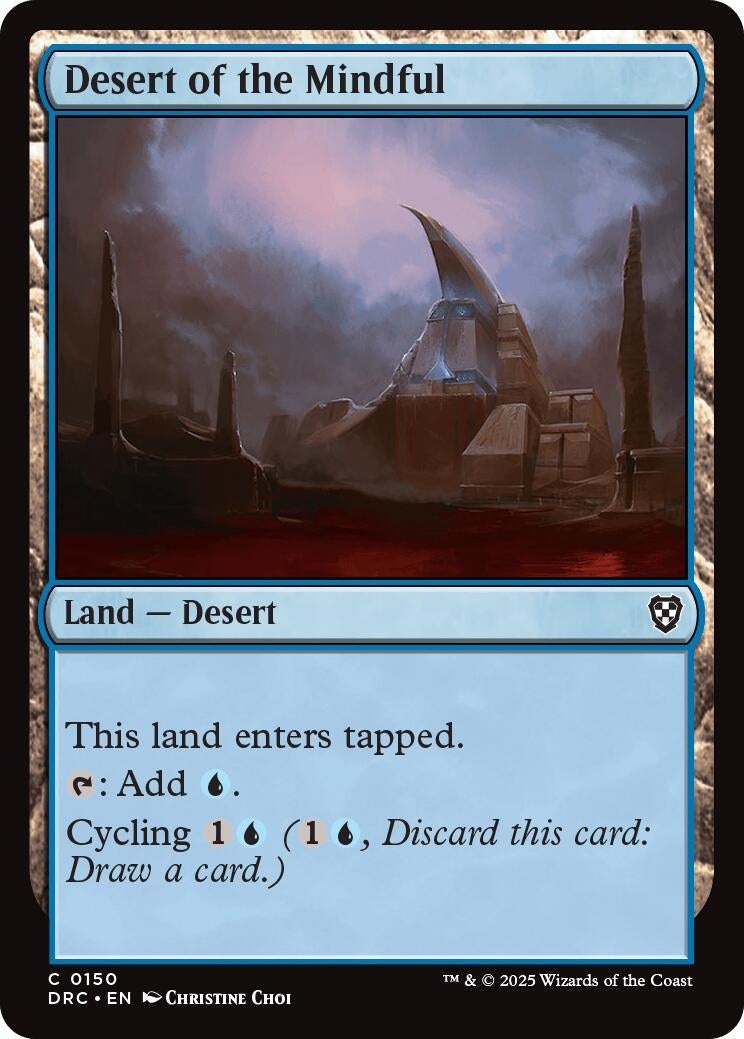 Desert of the Mindful (150) (Commander: Aetherdrift)
