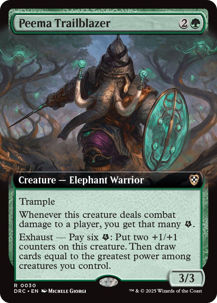 Peema Trailblazer (Extended Art) (30) (Commander: Aetherdrift)