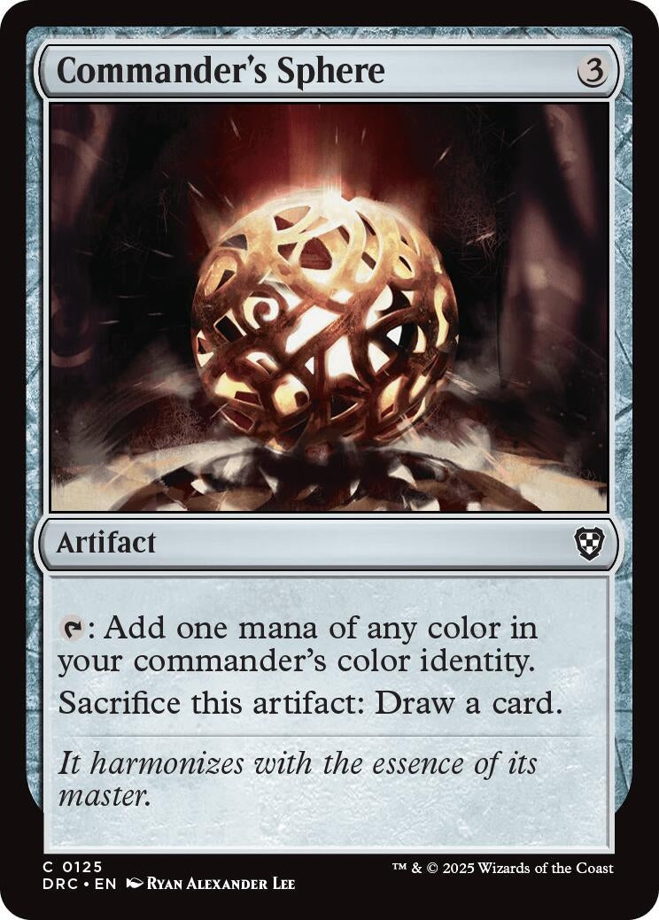 Commander's Sphere (125) (Commander: Aetherdrift)
