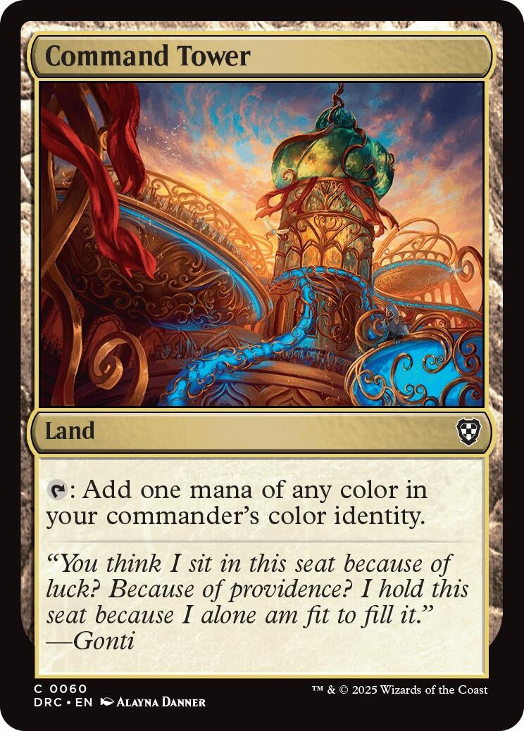 Command Tower (0060) (60) (Commander: Aetherdrift)