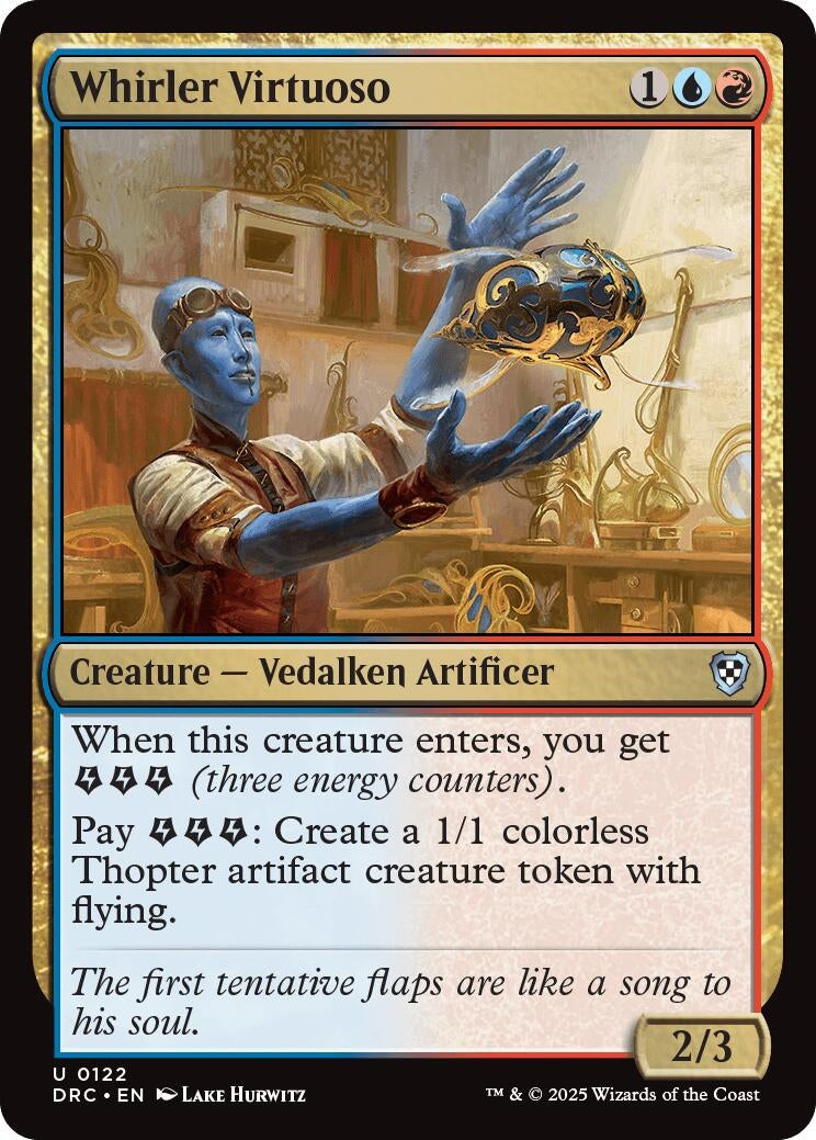 Whirler Virtuoso (122) (Commander: Aetherdrift)