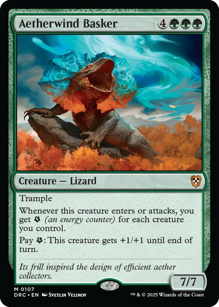 Aetherwind Basker (107) (Commander: Aetherdrift)