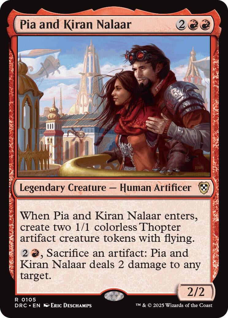 Pia and Kiran Nalaar (105) (Commander: Aetherdrift)