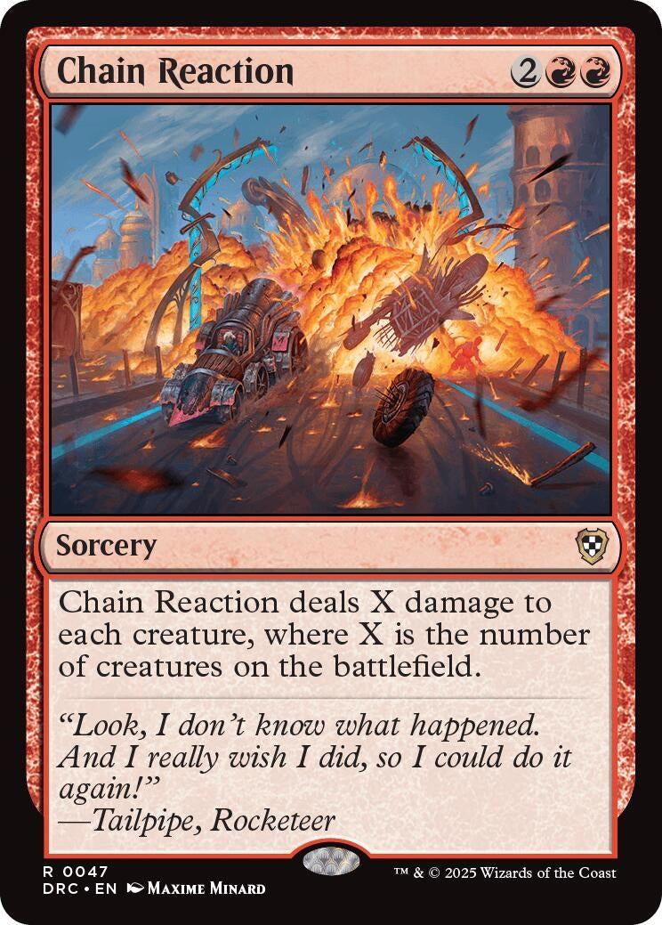 Chain Reaction (47) (Commander: Aetherdrift)