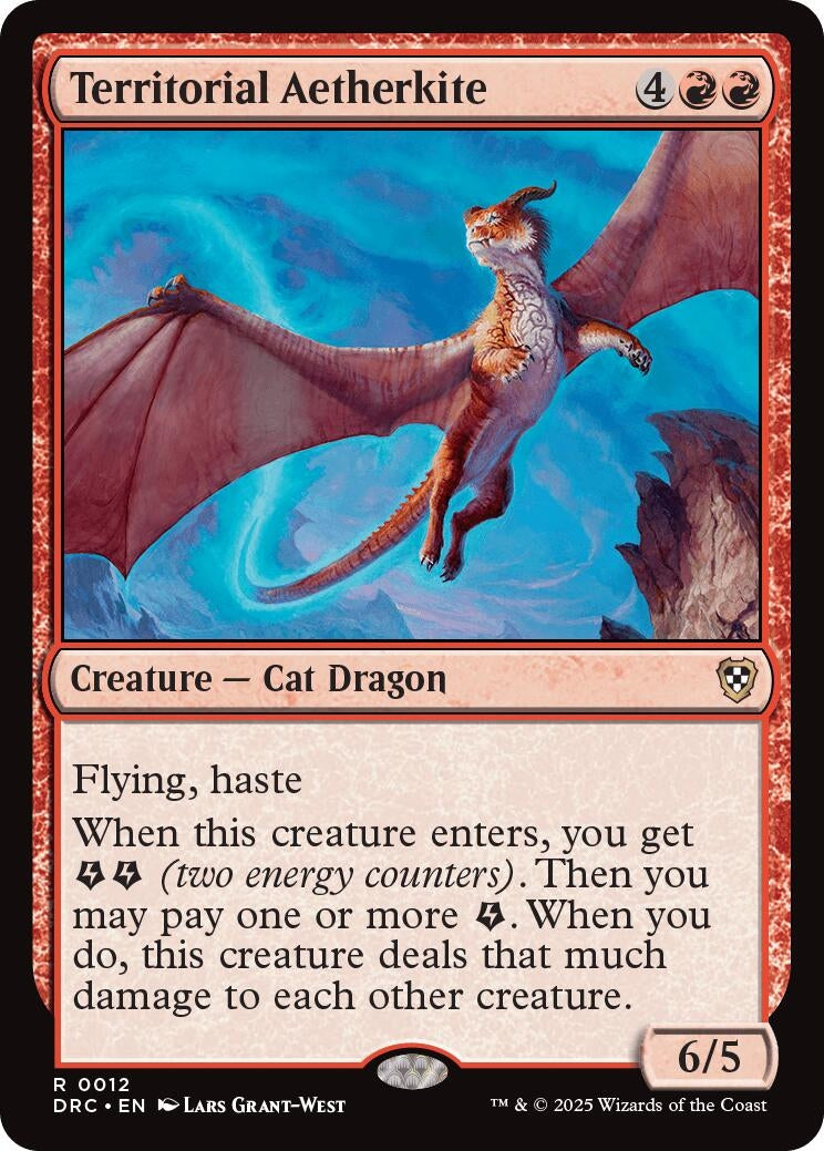 Territorial Aetherkite (12) (Commander: Aetherdrift)