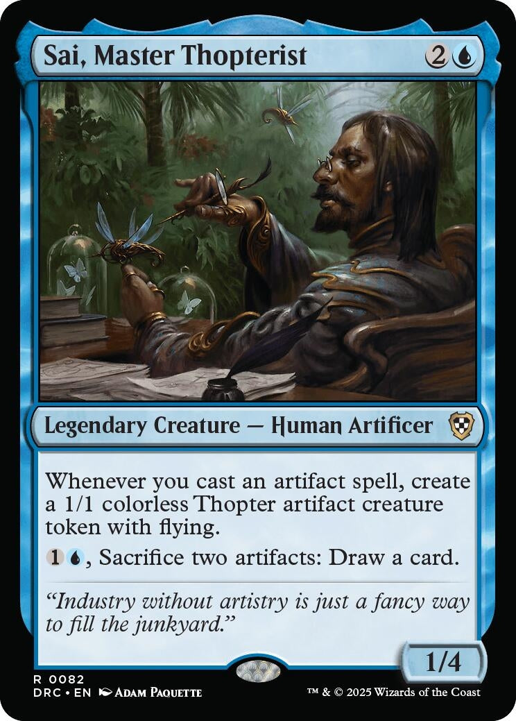 Sai, Master Thopterist (82) (Commander: Aetherdrift)