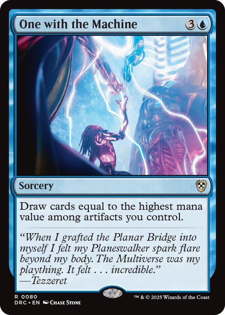 One with the Machine (80) (Commander: Aetherdrift)