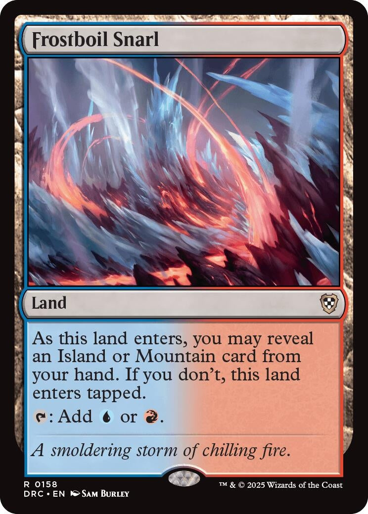 Frostboil Snarl (158) (Commander: Aetherdrift)