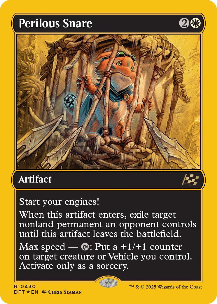 Perilous Snare (First-Place Foil) (430) (Aetherdrift)