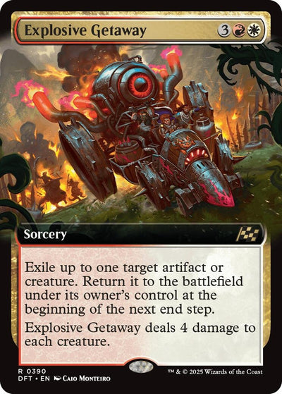 Explosive Getaway (Extended Art) (390) (Aetherdrift)