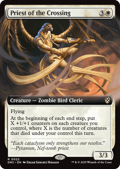 Priest of the Crossing (Extended Art) (22) (Commander: Aetherdrift)
