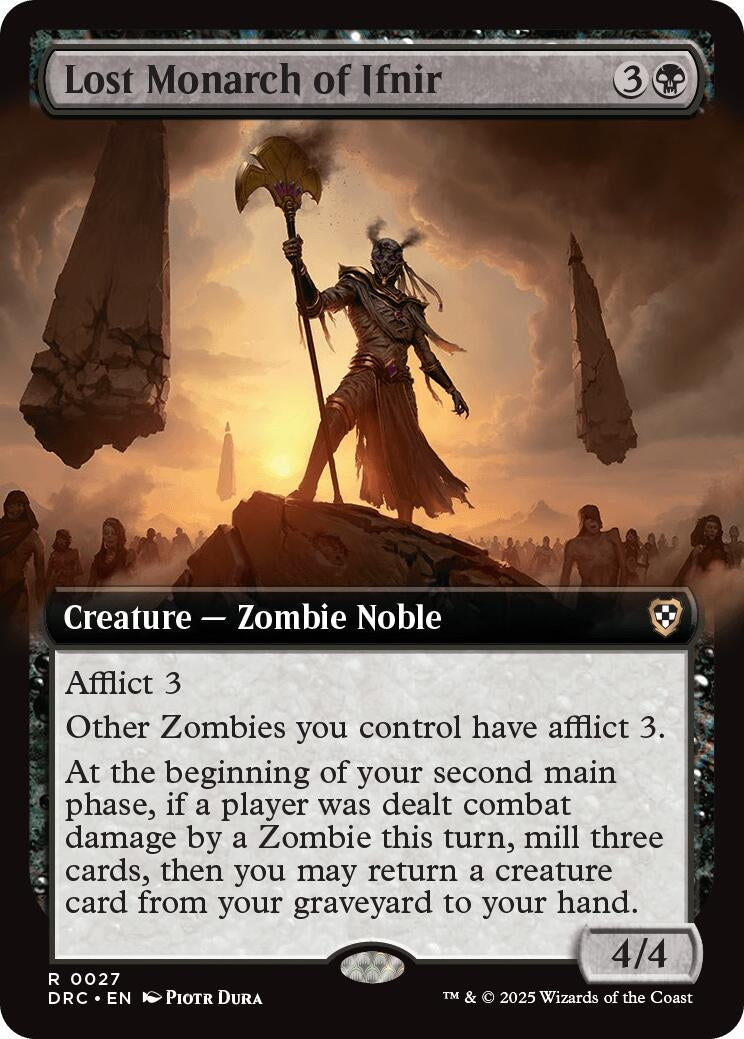 Lost Monarch of Ifnir (Extended Art) (27) (Commander: Aetherdrift)