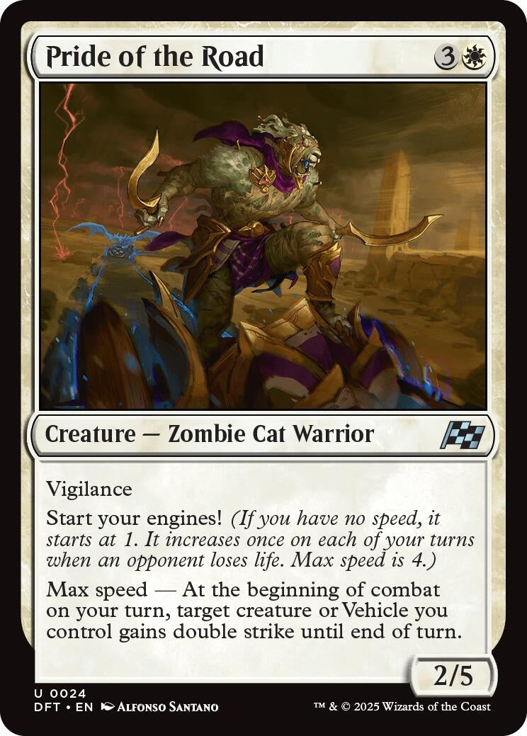 Image for Pride of the Road (24) (Aetherdrift) - Magic: The Gathering