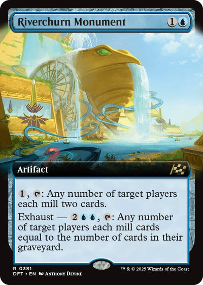 Riverchurn Monument (Extended Art) (381) (Aetherdrift)