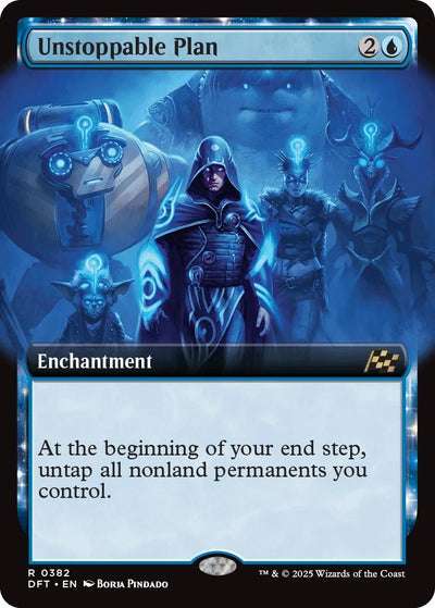 Unstoppable Plan (Extended Art) (382) (Aetherdrift)