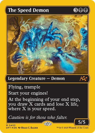 The Speed Demon (First-Place Foil) (453) (Aetherdrift)