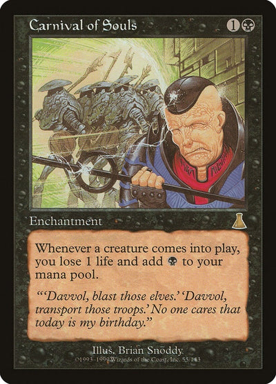 Carnival of Souls (55) (Urza's Destiny)