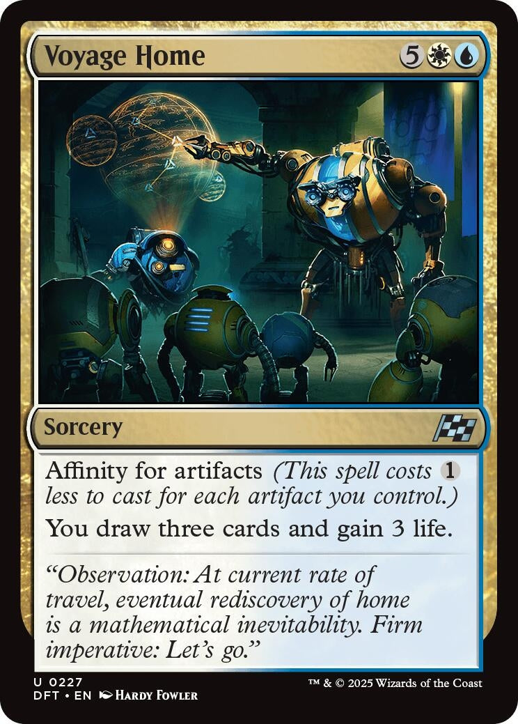 Image for Voyage Home (227) (Aetherdrift) - Magic: The Gathering