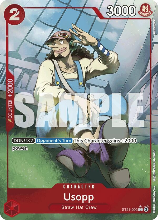 Image for Usopp (Parallel) (ST21-002) (Starter Deck EX: Gear 5) - One Piece Card Game