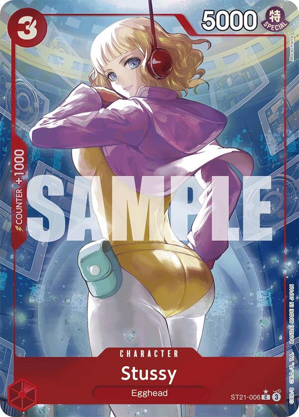 Image for Stussy (Parallel) (ST21-006) (Starter Deck EX: Gear 5) - One Piece Card Game