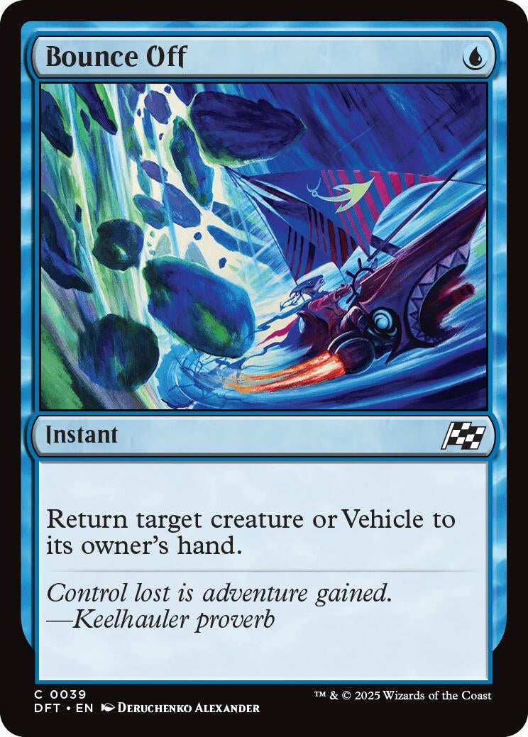 Image for Bounce Off (39) (Aetherdrift) - Magic: The Gathering