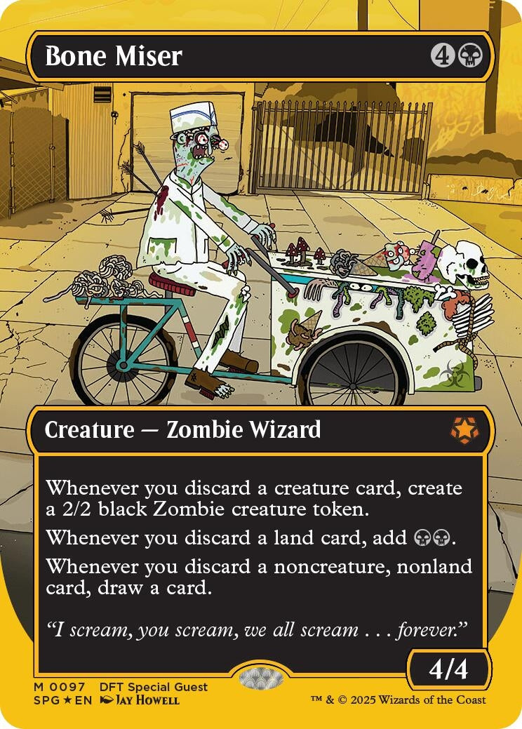 Bone Miser (Borderless) (First-Place Foil) (97) (Special Guests)