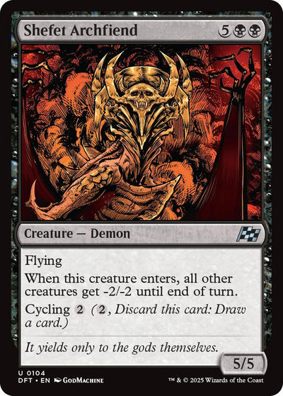 Shefet Archfiend (104) (Aetherdrift)