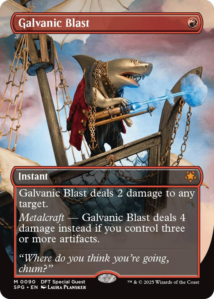 Galvanic Blast (Borderless) (90) (Special Guests)