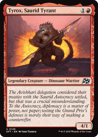 Tyrox, Saurid Tyrant (149) (Aetherdrift)