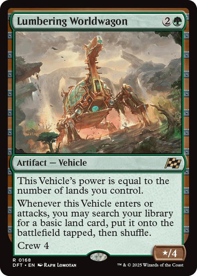 Lumbering Worldwagon (168) (Aetherdrift)