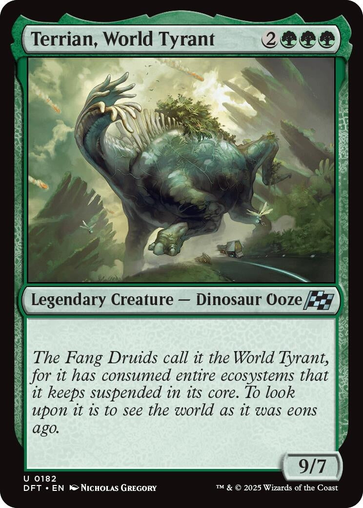 Image for Terrian, World Tyrant (182) (Aetherdrift) - Magic: The Gathering
