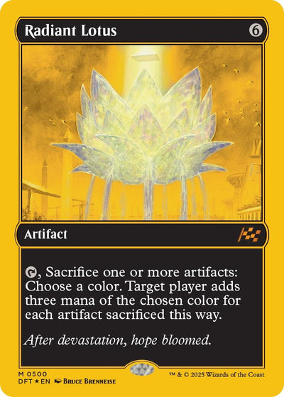 Radiant Lotus (First-Place Foil) (500) (Aetherdrift)