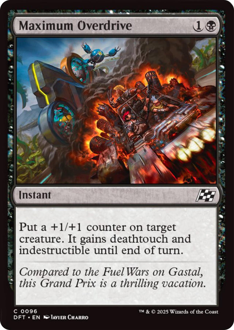 Image for Maximum Overdrive (96) (Aetherdrift) - Magic: The Gathering