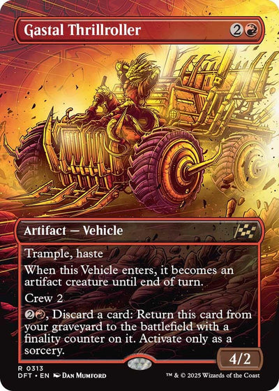 Gastal Thrillroller (Borderless) (313) (Aetherdrift)
