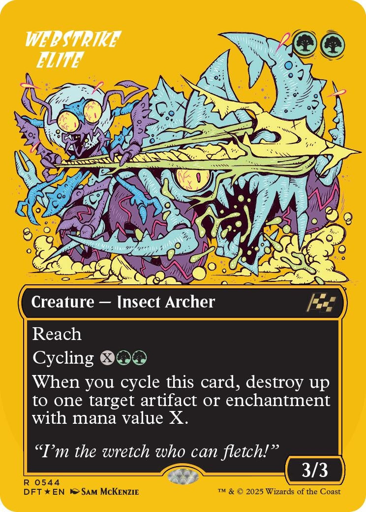 Image for Webstrike Elite (Borderless) (First-Place Foil) (544) [DFT]