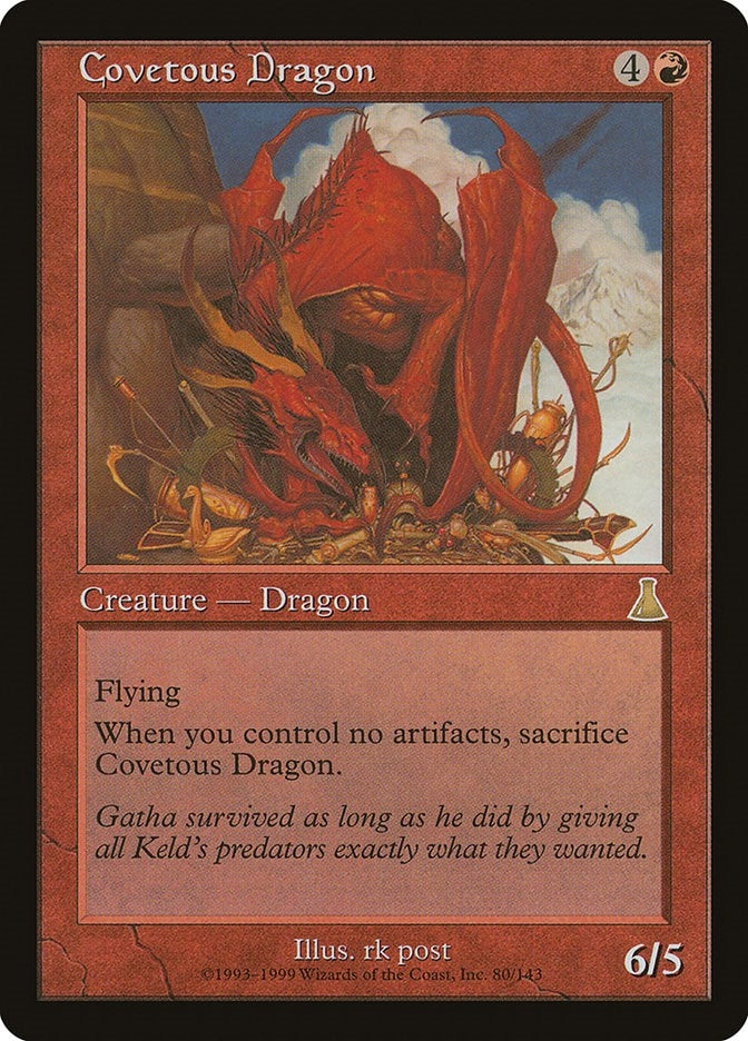Covetous Dragon (80) (Urza's Destiny)