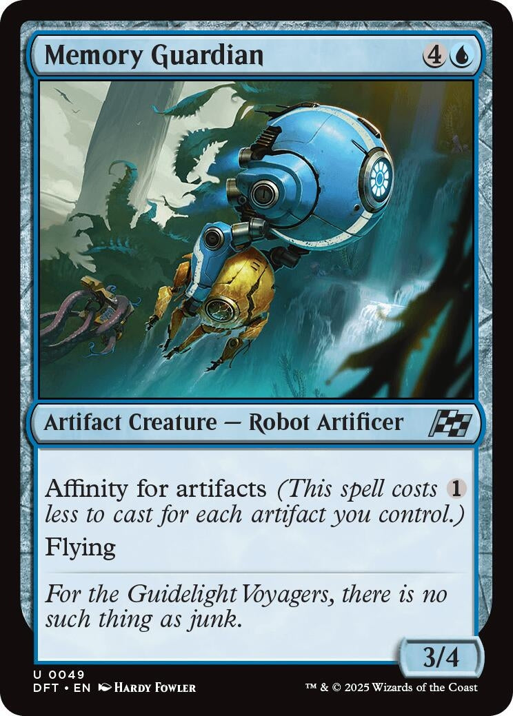 Image for Memory Guardian (49) (Aetherdrift) - Magic: The Gathering