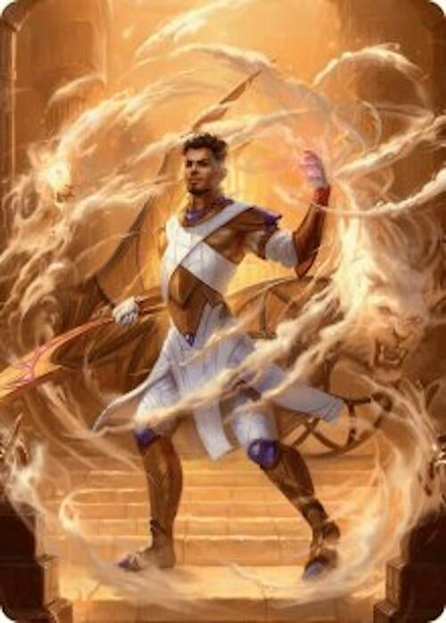 Basri, Tomorrow's Champion Art Card (9) (Art Series: Aetherdrift)