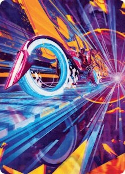 Spotcycle Scouter Art Card (37) (Art Series: Aetherdrift)