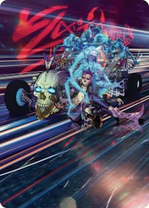 Midnight Mangler Art Card (38) (Art Series: Aetherdrift)