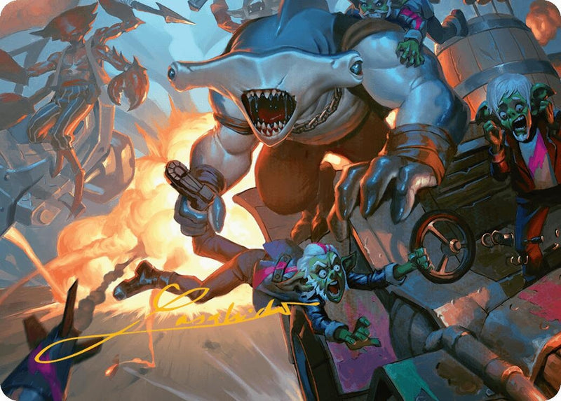 Trade the Helm Art Card (Gold-Stamped Signature) (25)