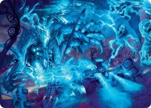 The Speed Demon Art Card (18) (Art Series: Aetherdrift)