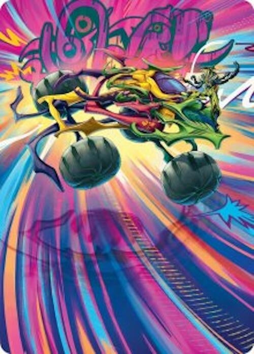 Thunderous Velocipede Art Card (43) (Art Series: Aetherdrift)