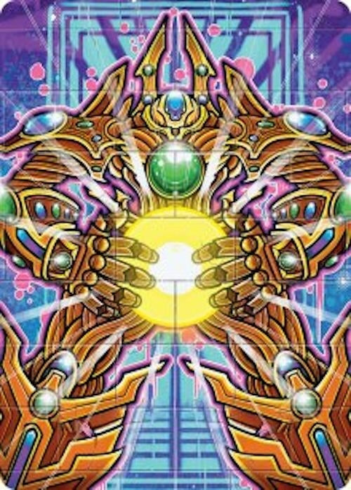 Brightglass Gearhulk Art Card (53) (Art Series: Aetherdrift)