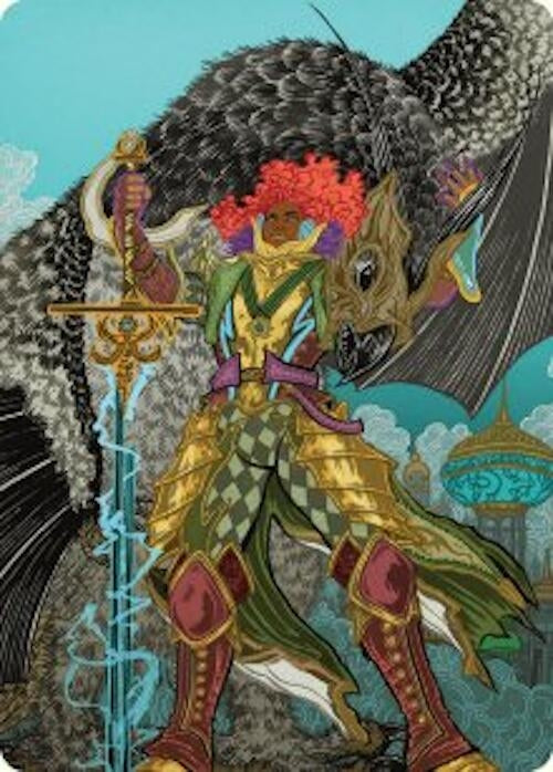 Caradora, Heart of Alacria Art Card (3/54) (3) (Art Series: Aetherdrift)