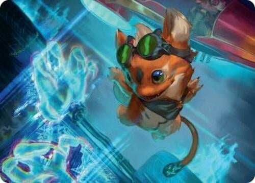 Loot, the Pathfinder Art Card (22) (Art Series: Aetherdrift)