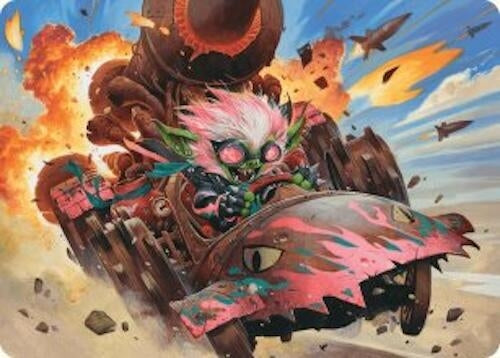 Redshift, Rocketeer Chief Art Card (13) (Art Series: Aetherdrift)