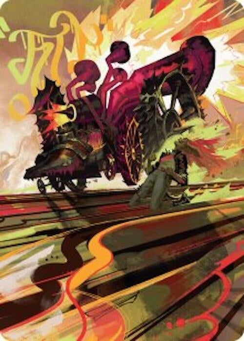 Rocketeer Boostbuggy Art Card (49) (Art Series: Aetherdrift)