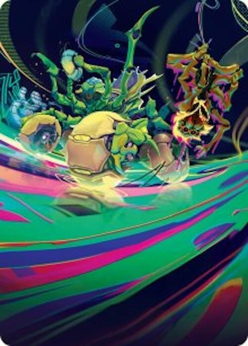 Thundering Broodwagon Art Card (48) (Art Series: Aetherdrift)