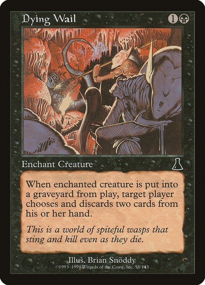 Dying Wail (58) (Urza's Destiny)